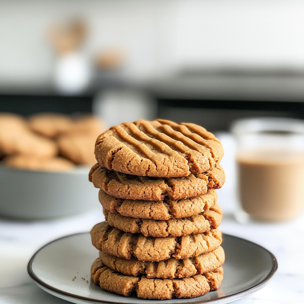Flourless Peanut Butter Cookies