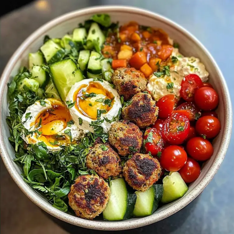 Vegan Mediterranean Mezze Bowl