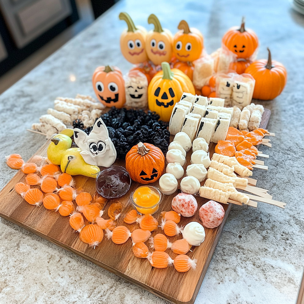 Spooktacular Kid's Halloween CharCUTErie Board