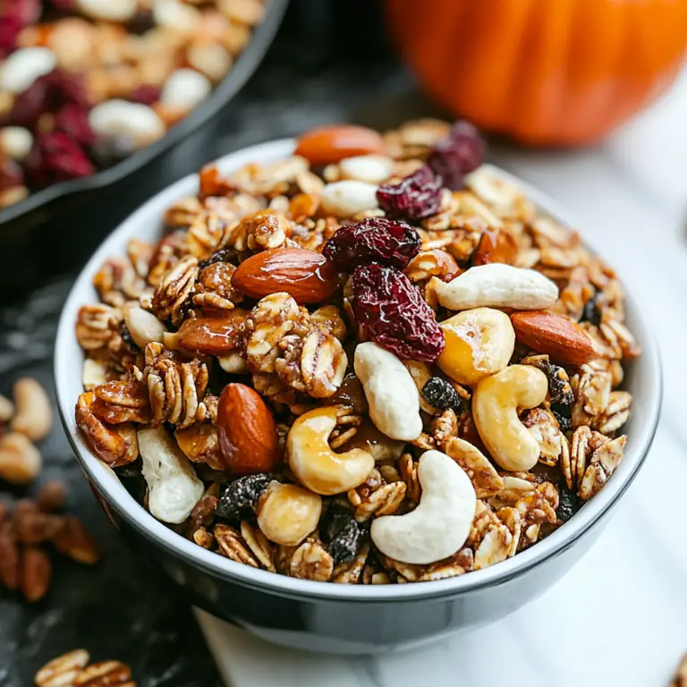 Pumpkin Spice Trail Mix