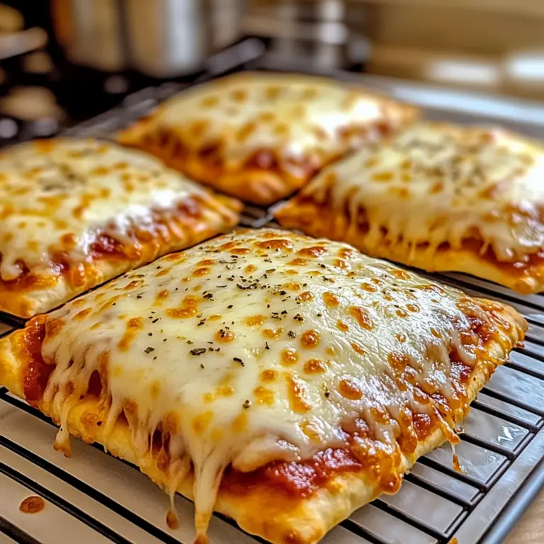 Cheesy Pizza Pockets