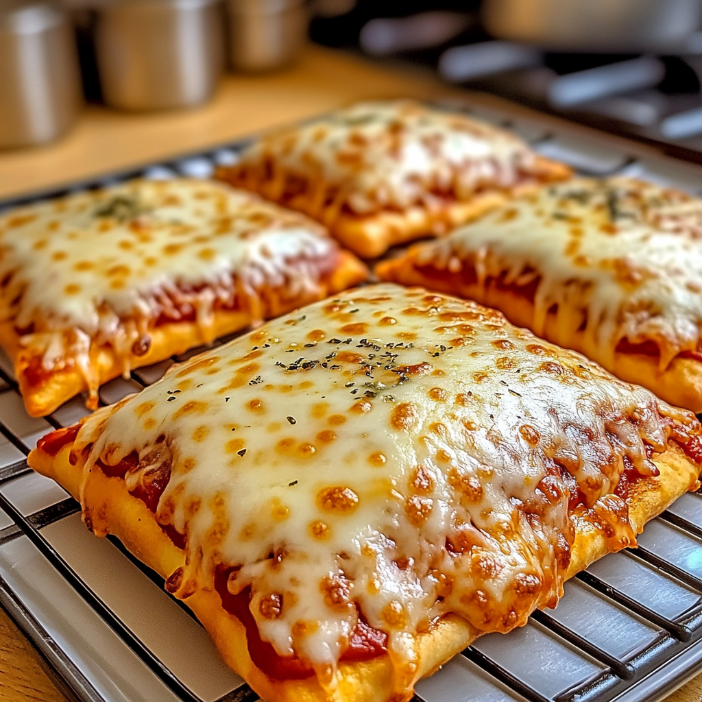 Cheesy Pizza Pockets