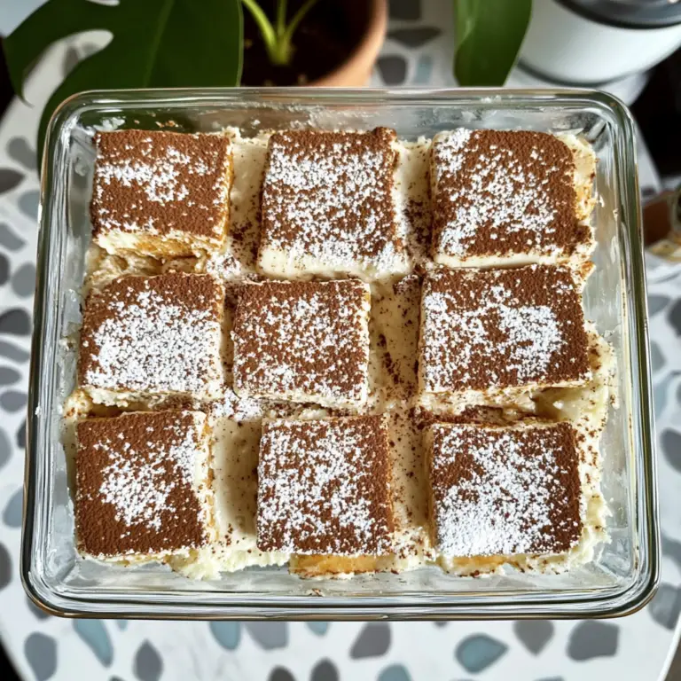 Coquito Tiramisu