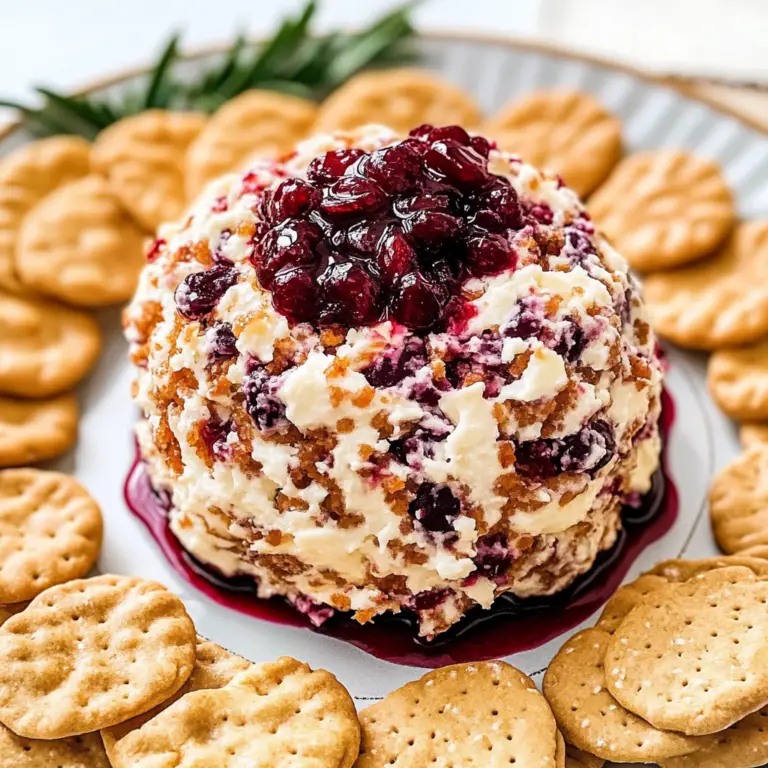 Cranberry Orange Cheese Ball