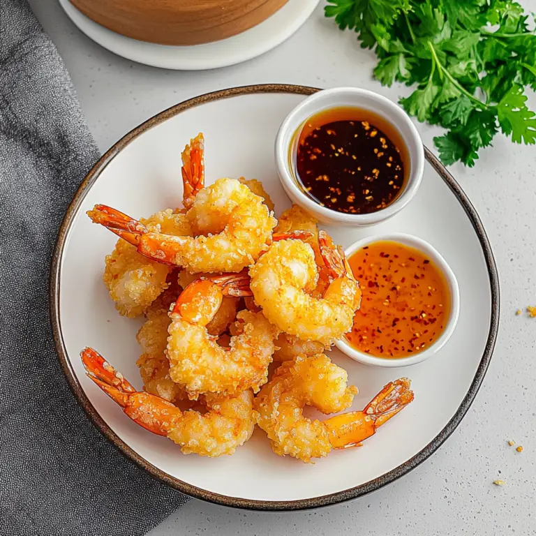 Tempura Shrimp with Dipping Sauce