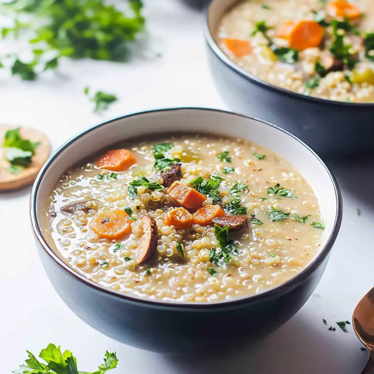 Creamy Quinoa Soup