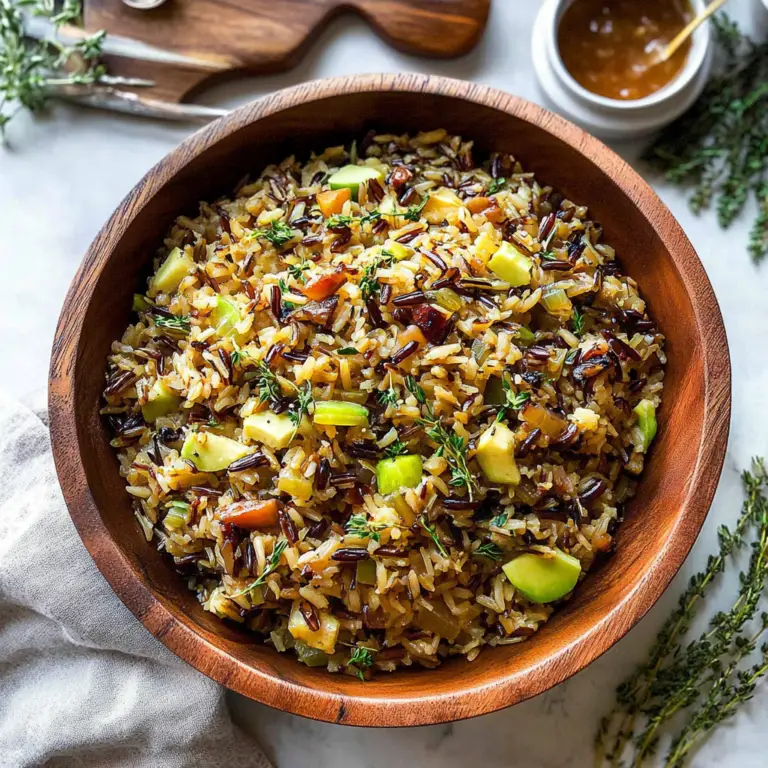 Miso Butter Wild Rice Pilaf