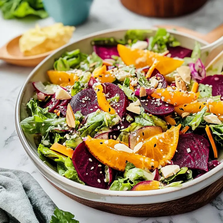 Miso Butter Beet Salad