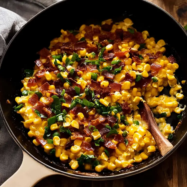 Miso Butter Elote Corn Casserole