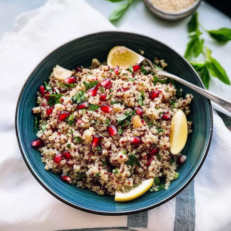 Quinoa Pomegranate Salad