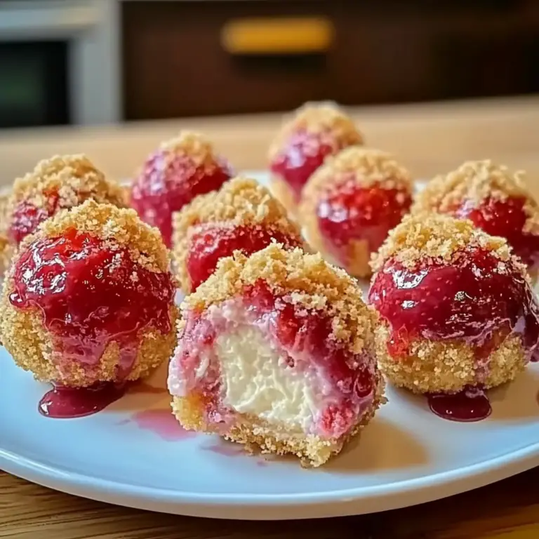 Strawberry Cheesecake Crunch Bites