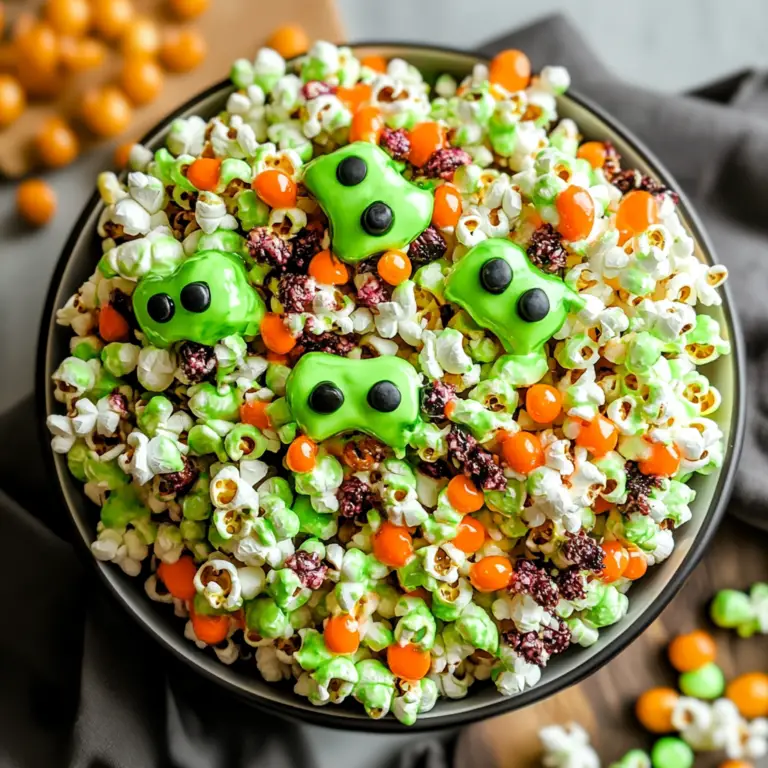 Spooky Frankenstein Popcorn