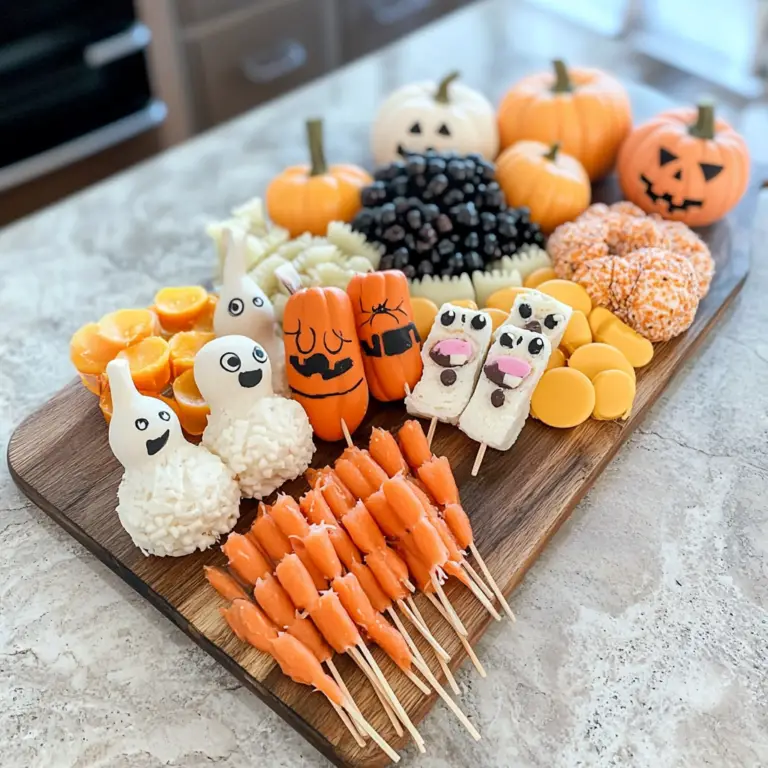 Spooktacular Kid's Halloween CharCUTErie Board