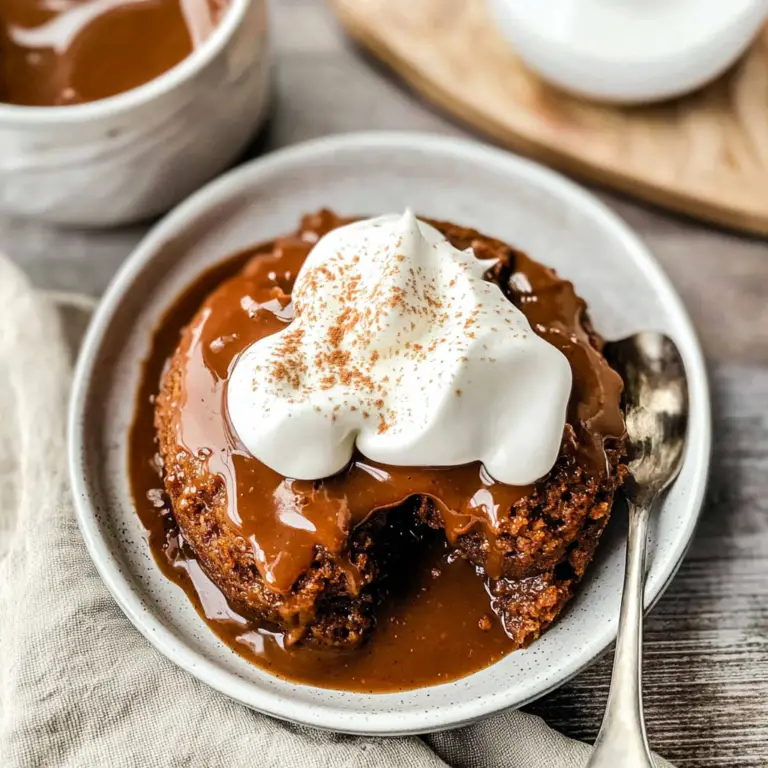 Gingerbread Pudding Cake