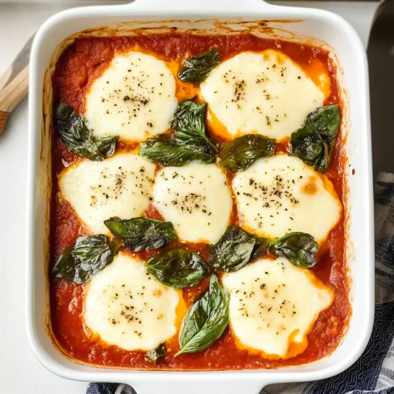 Margherita Baked Polenta