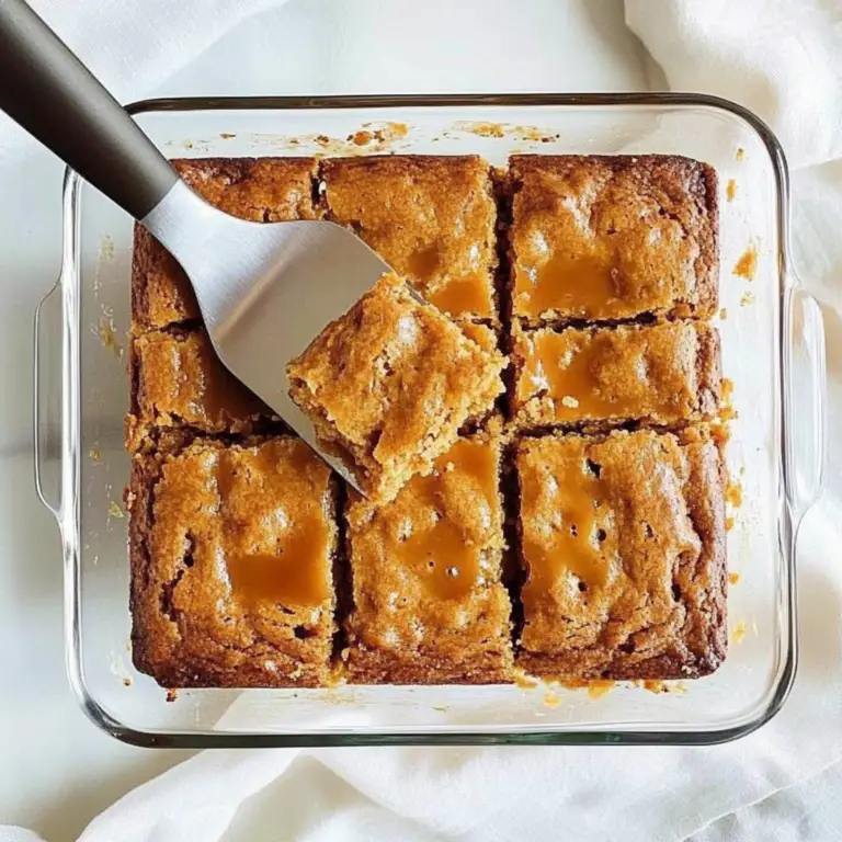 Butterscotch Zucchini Bars