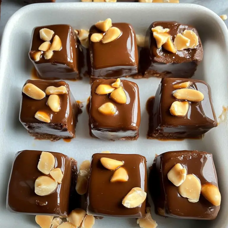 No Bake Snickers Bites