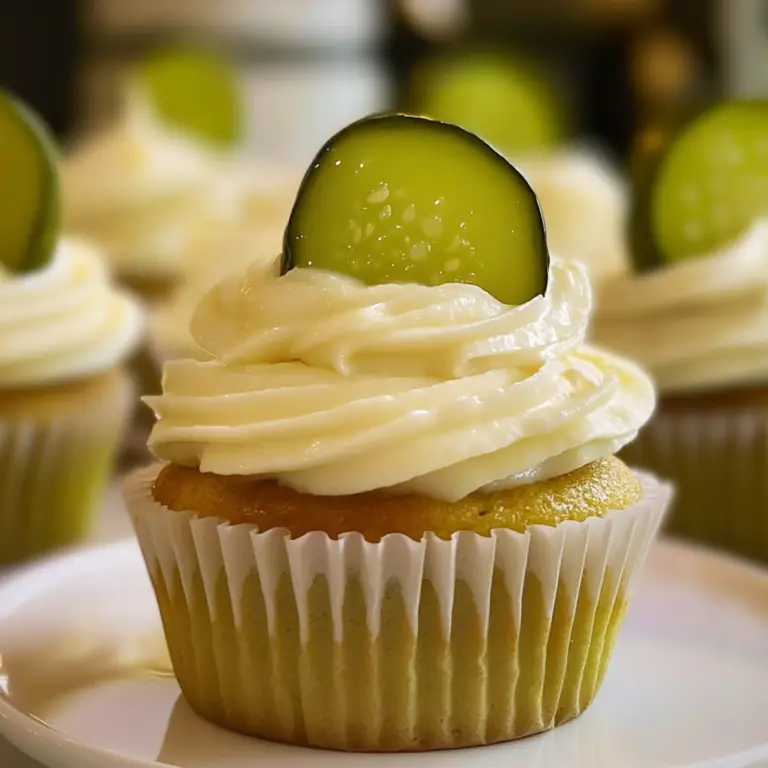 Pickle Cupcakes