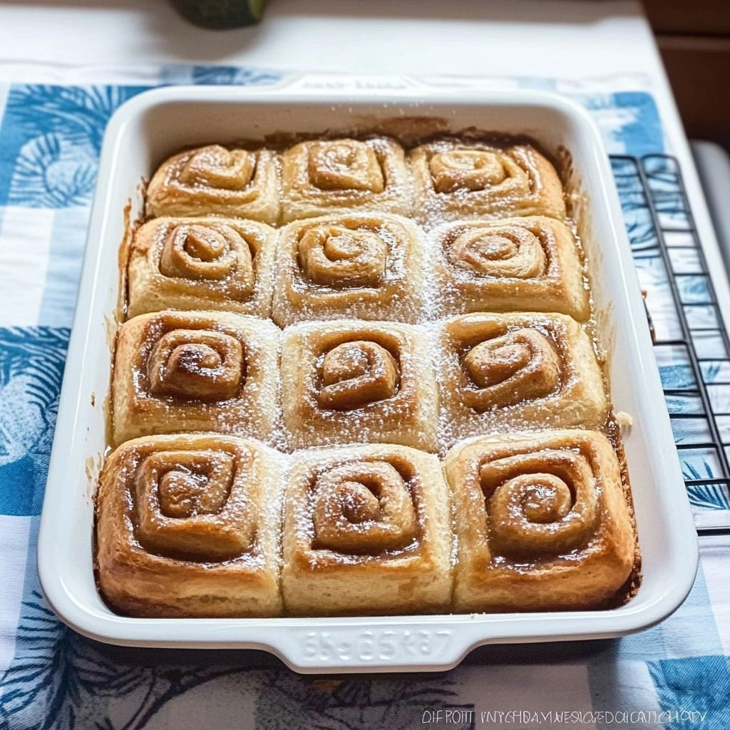 Eggnog Sticky Buns