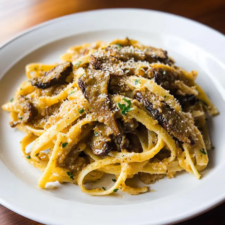 Morel Mushroom Pasta