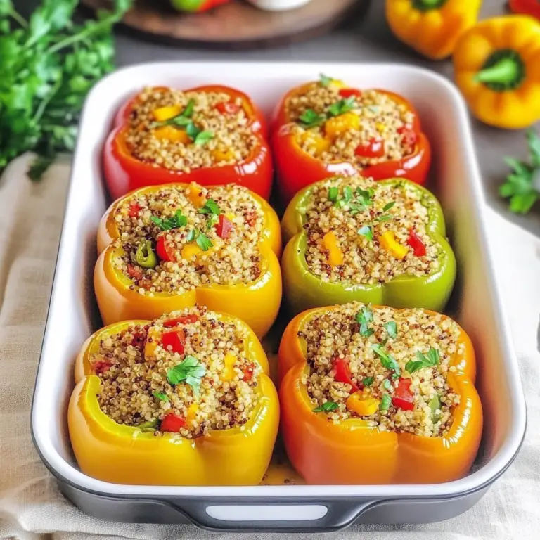 Quinoa Stuffed Bell Peppers