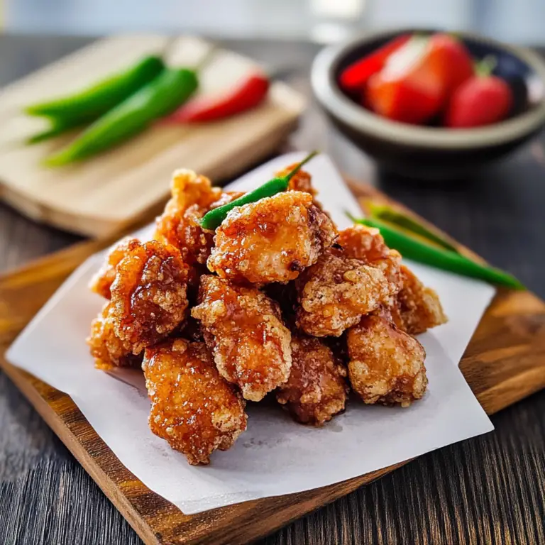 Tofu Karaage: Irresistibly Crunchy