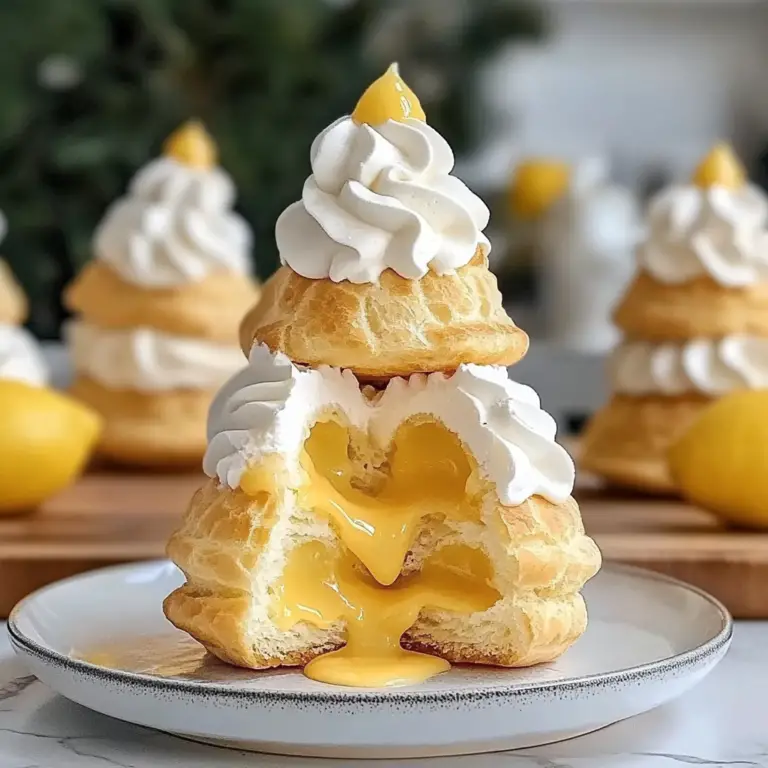 Lemon Cream Puffs