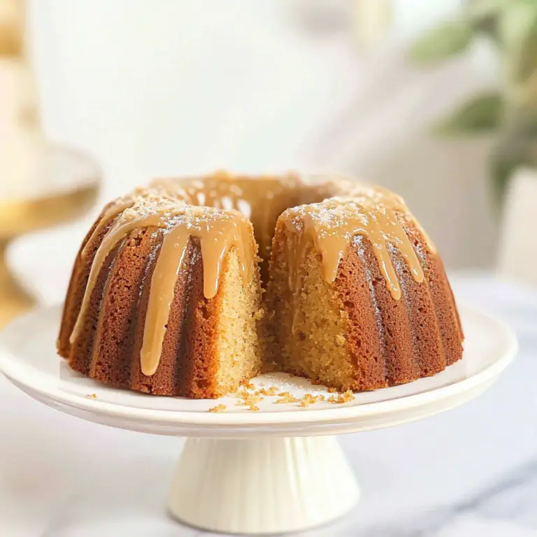 Chai Spice Bundt Cake