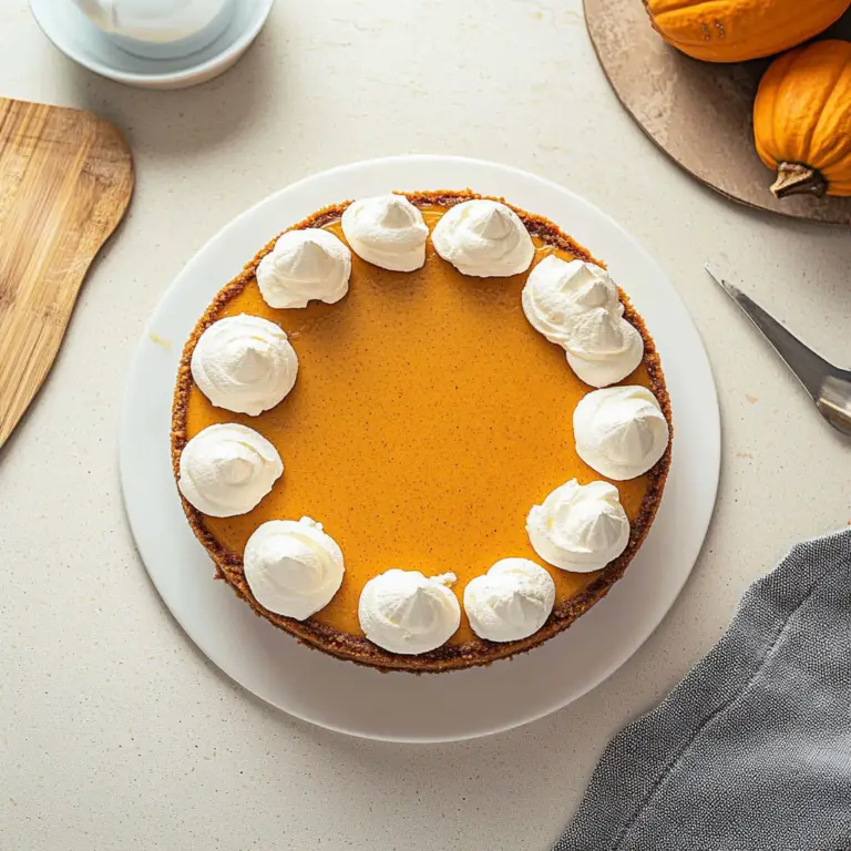 Pumpkin Pie Cheesecake
