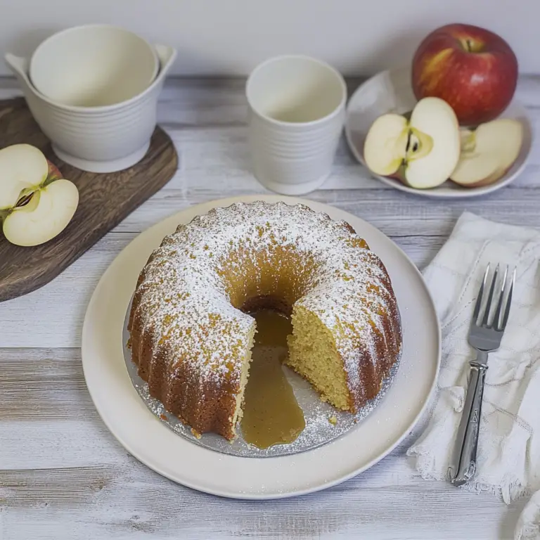 Apple Cider Donut Cake