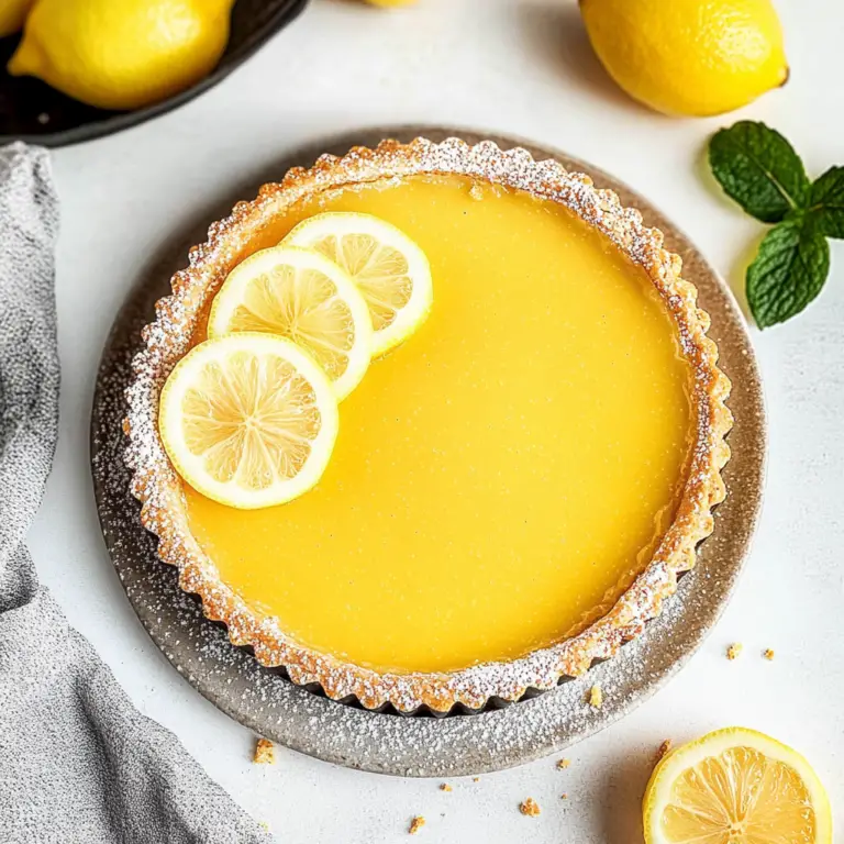 Lemon Curd Tart