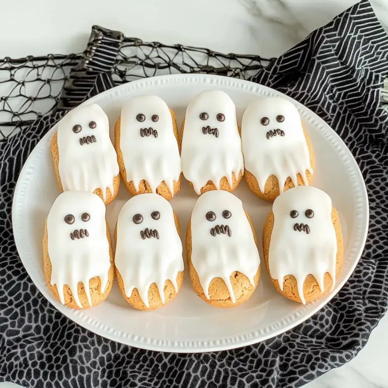 Spooky Nutter Butter Ghost Cookies