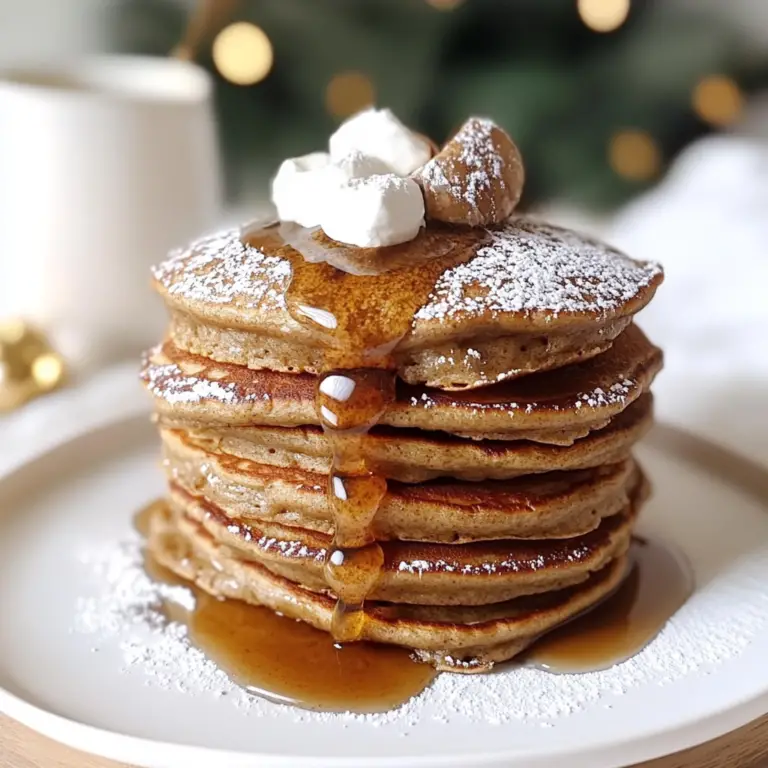 Gingerbread Pancakes