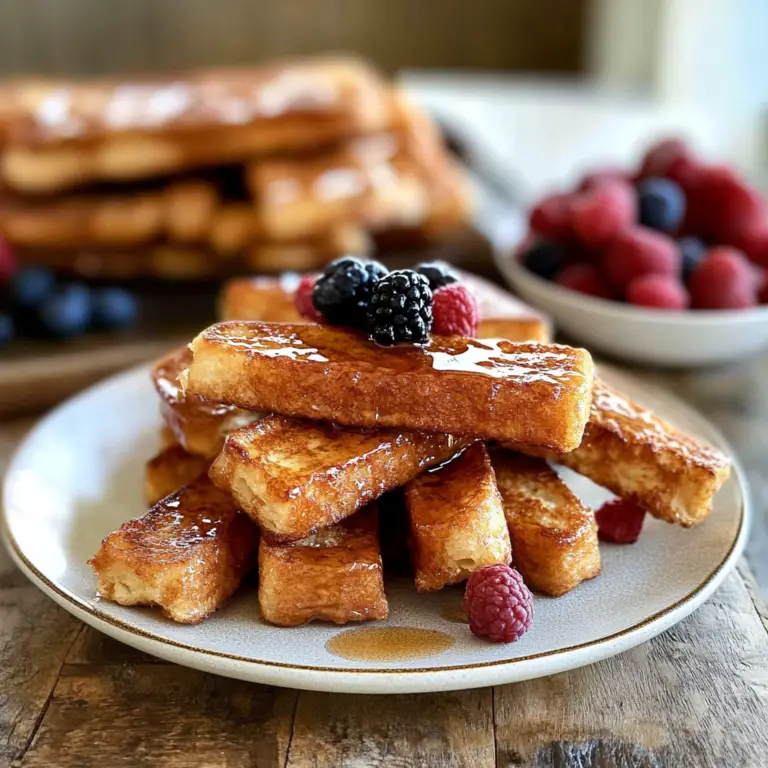 French Toast Sticks