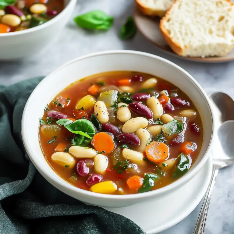 Slow Cooker Minestrone Soup