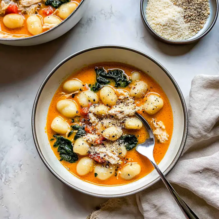 Marry Me Chicken Gnocchi Soup