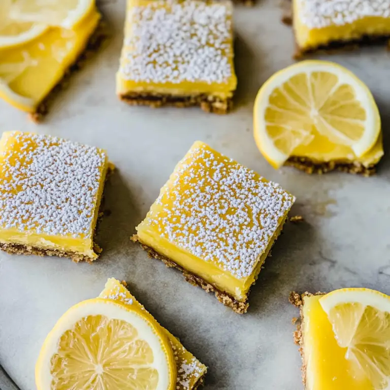 Dairy Free Paleo Lemon Bars