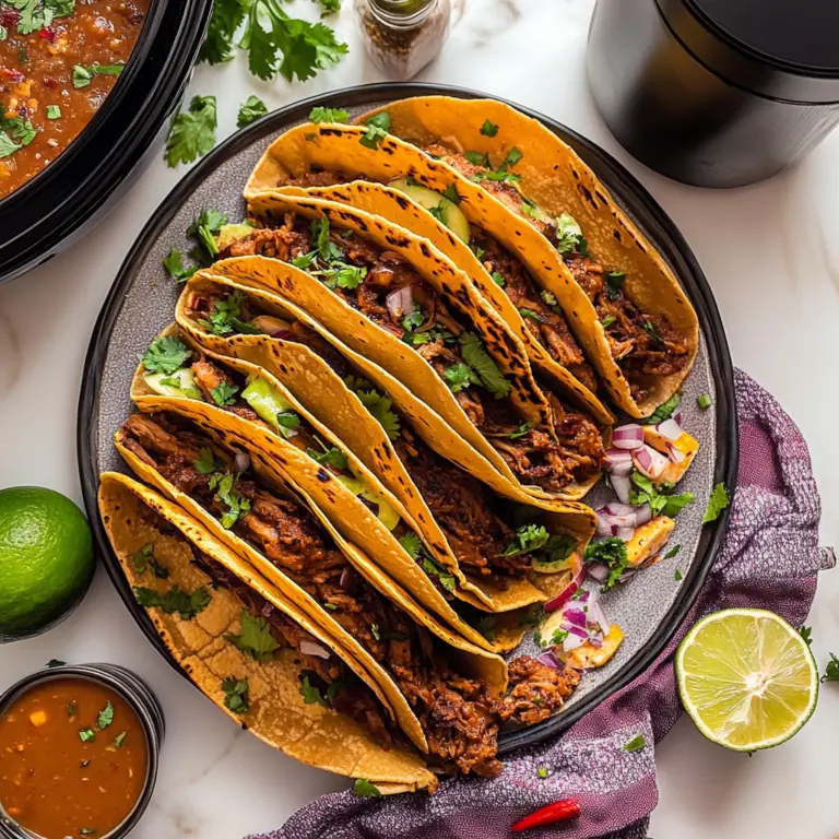 Crock Pot Birria Tacos