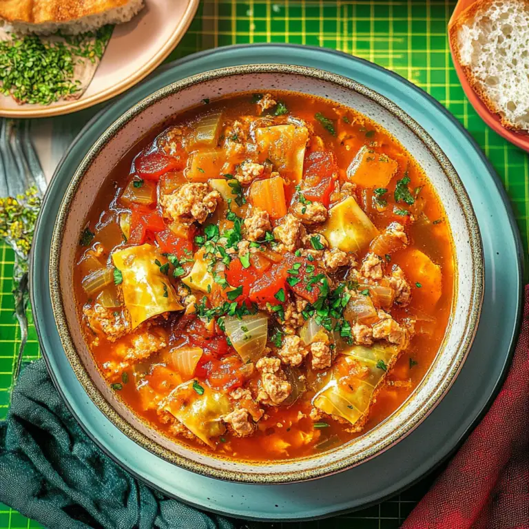 Cabbage Roll Soup