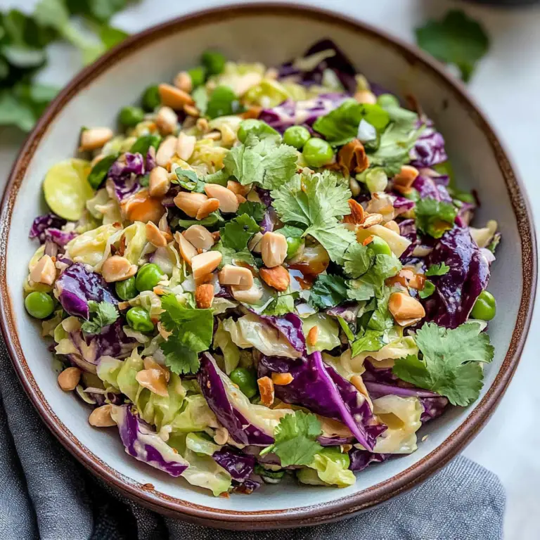 Peanut Lime Charred Cabbage Salad