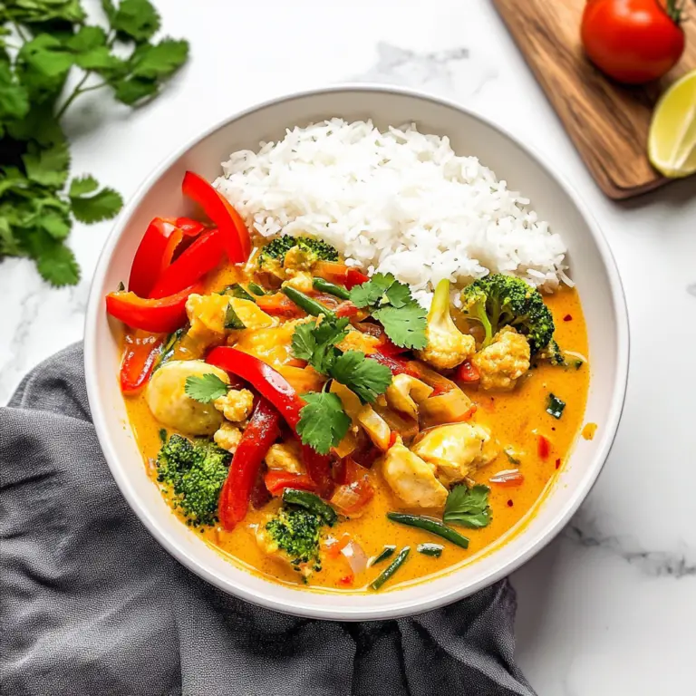 Vegan Thai Red Curry