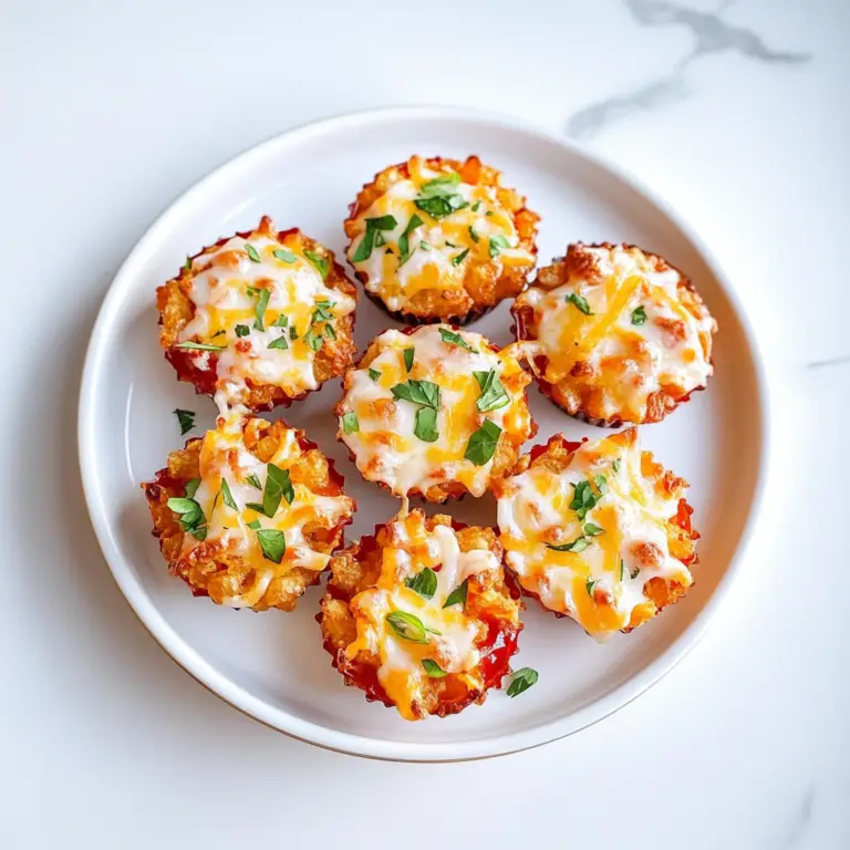 Loaded Tater Tot Appetizer Cups