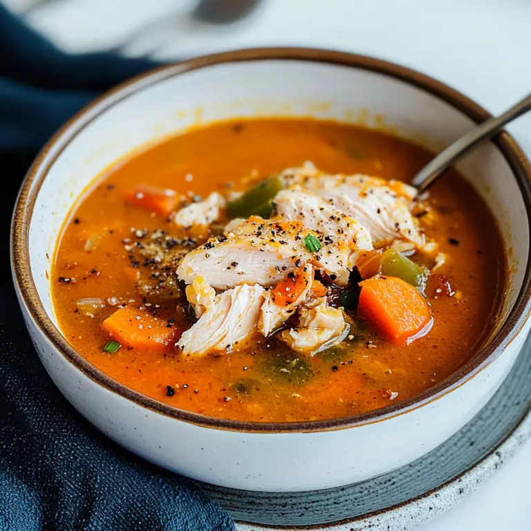 Chicken and Sweet Potato Soup