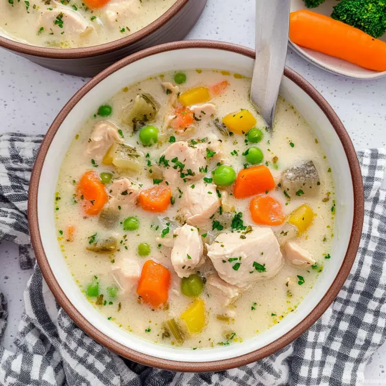 Creamy Instant Pot Chicken Stew