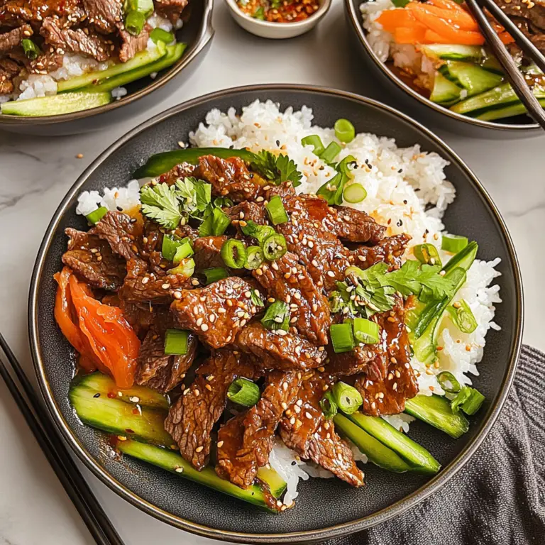 Korean Beef Bulgogi