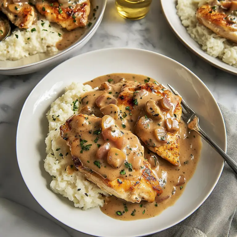 Creamy Chicken Marsala