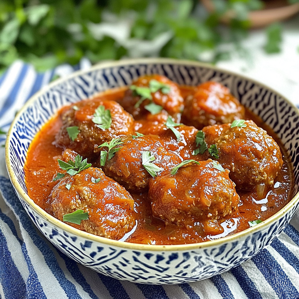 Moroccan Lamb Meatballs