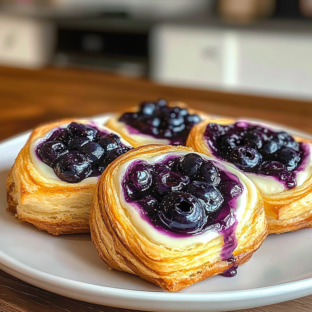 Blueberry Jelly Danish