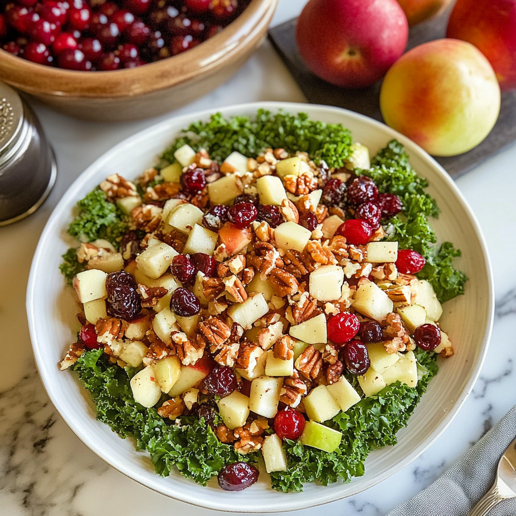 Apple Cranberry Pecan Salad