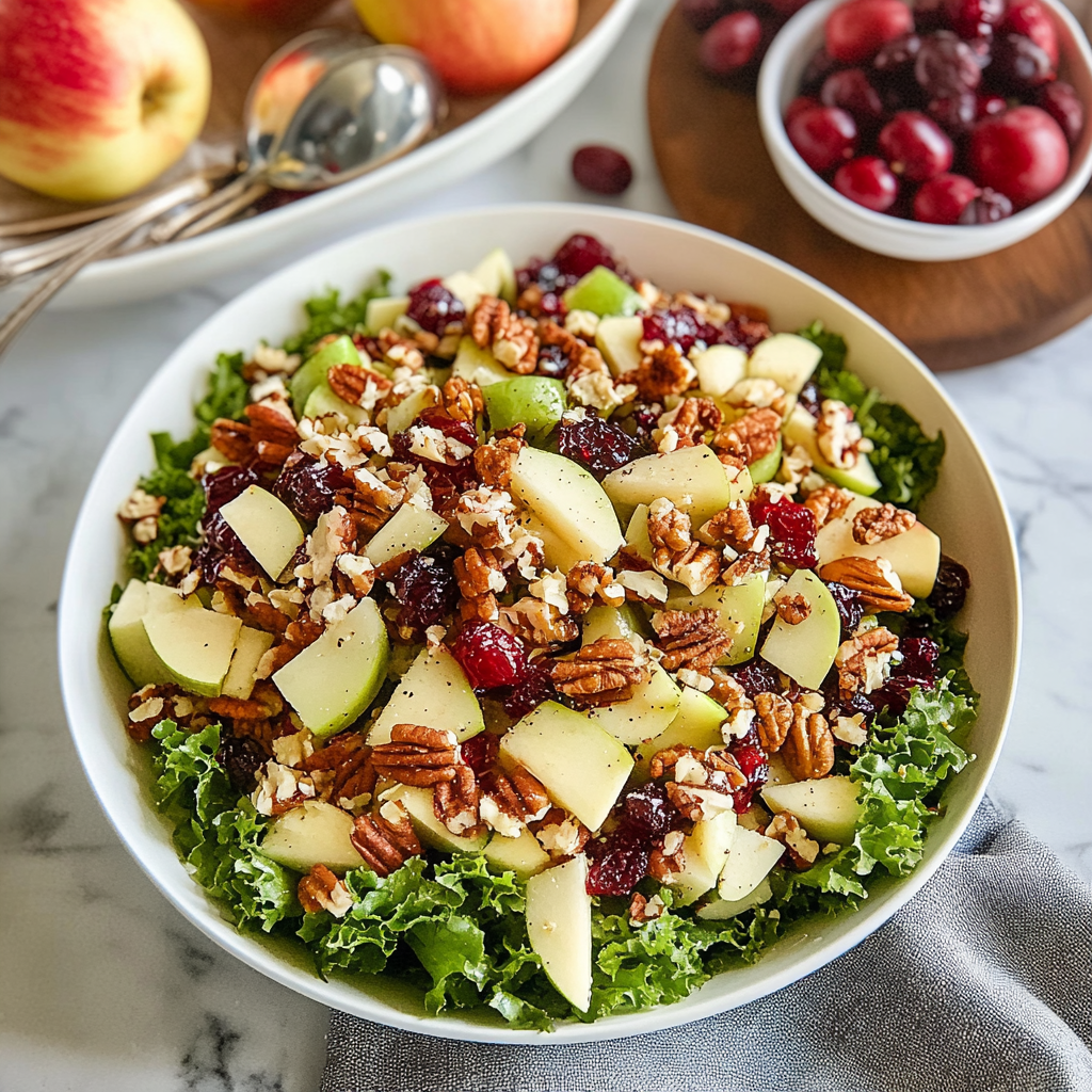 Apple Cranberry Pecan Salad